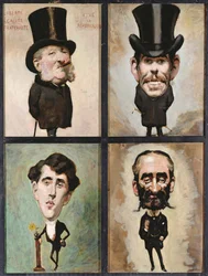 Four Caricatures